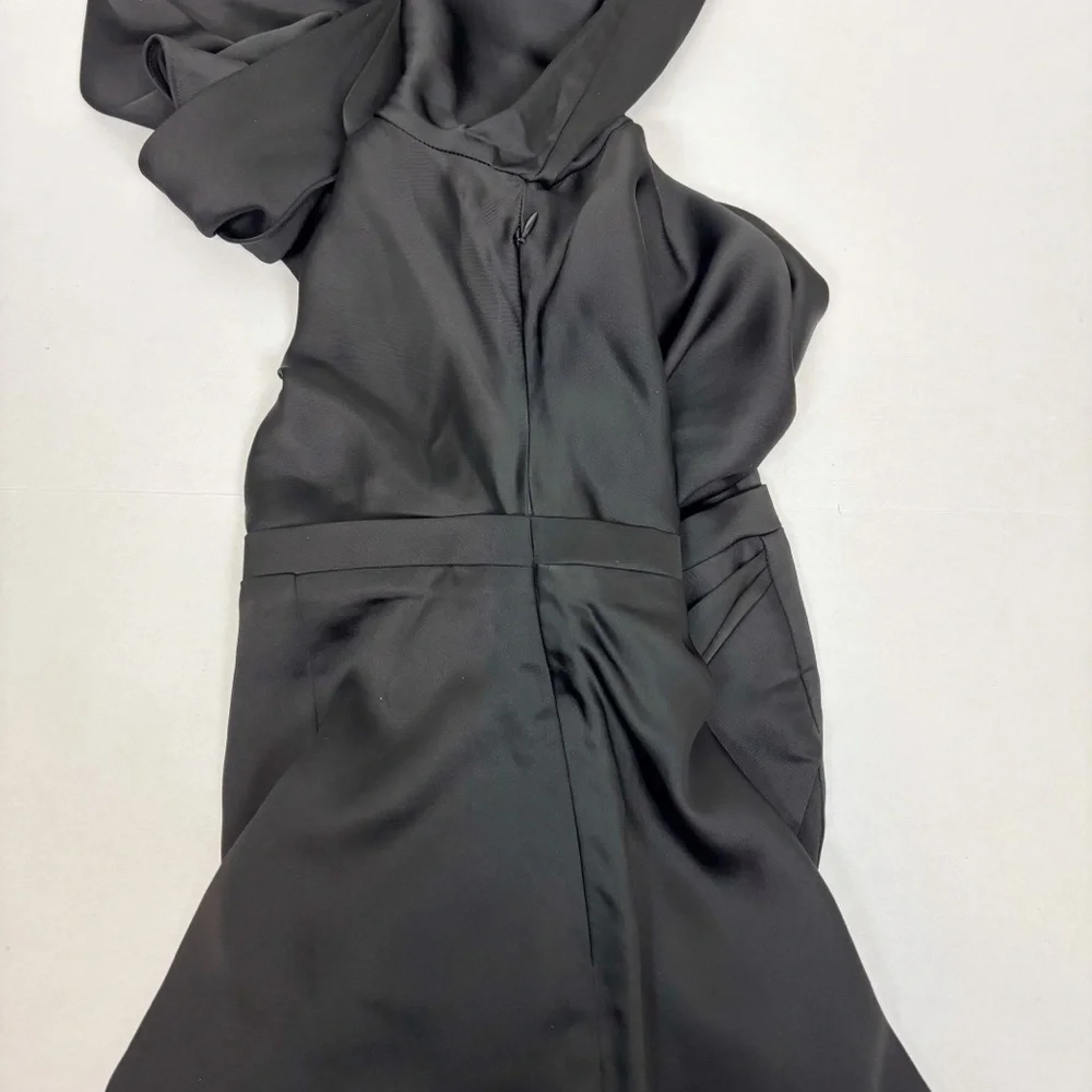 Flaw SIMKHAI Cameron Dress in Black Size 12 - Picture 7 of 14
